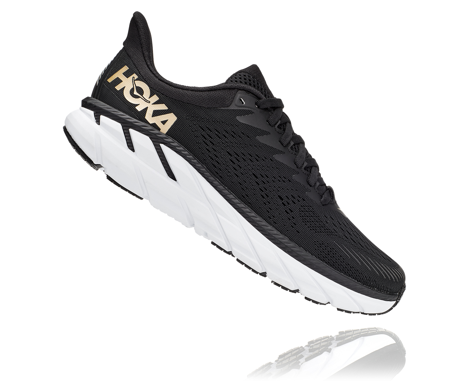 Hoka One One Womens Clifton 7 Black/Bronze