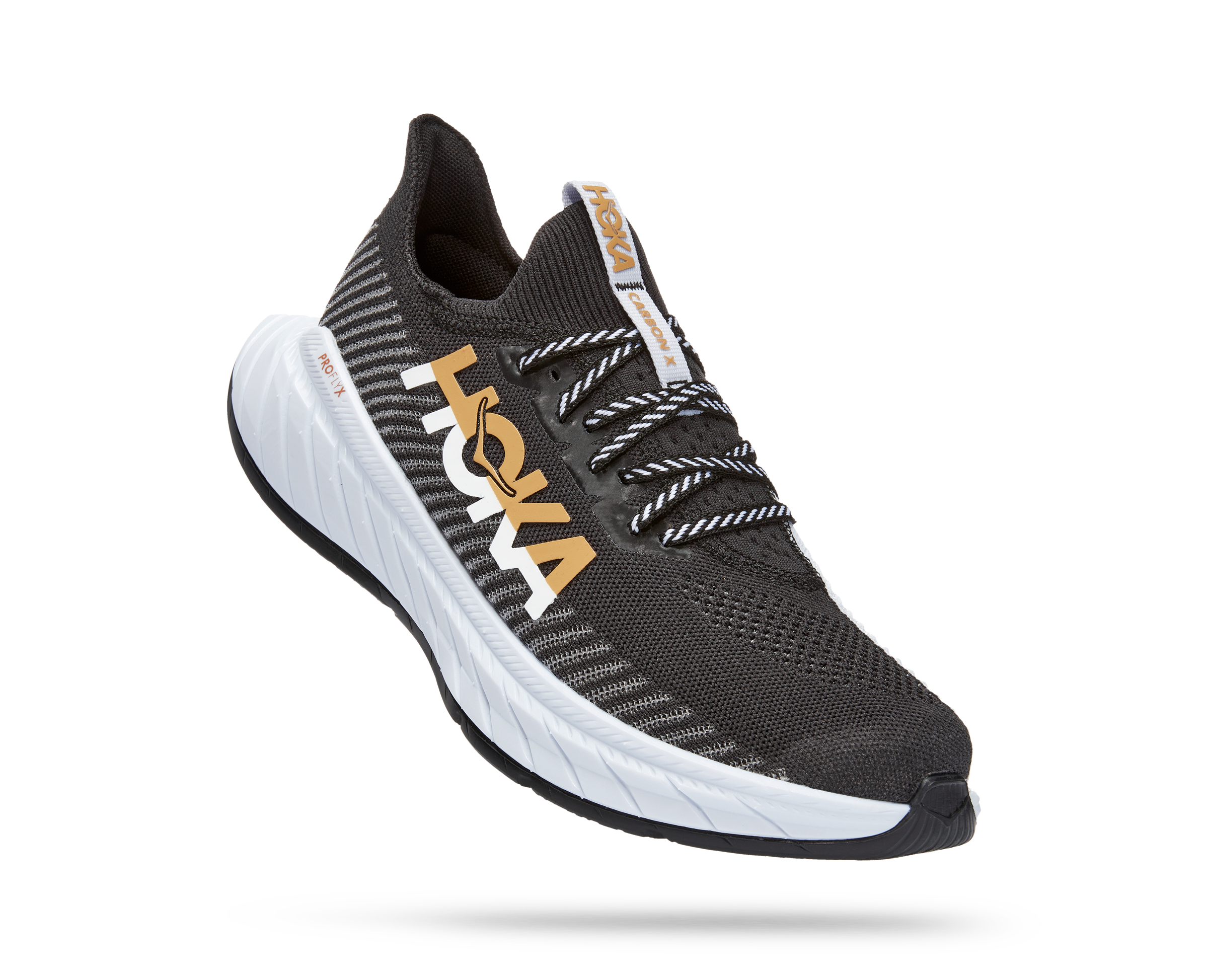 HOKA ONE ONE CARBON Ｘ3 Hoka One One Mens Carbon X 3 Black/White