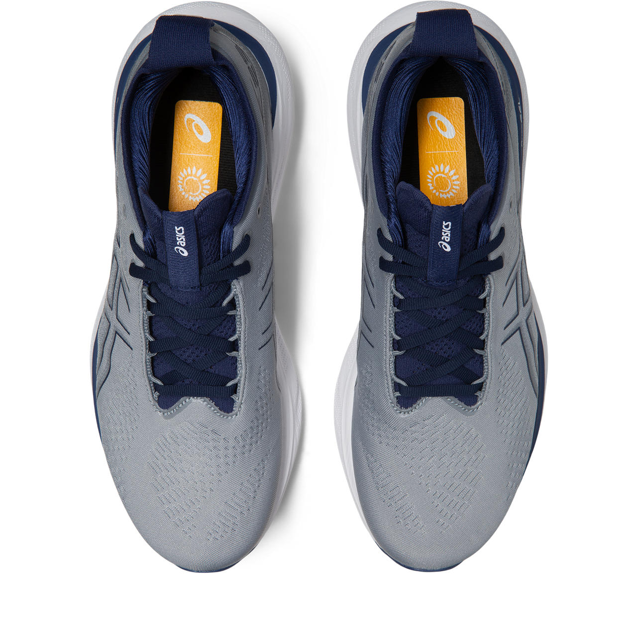 ASICS Gel-NimbusRunning Shoes in Light Gray & Navy Blue Men’s Size: 12 Asics Gel Nimbus Running Shoe main image 2