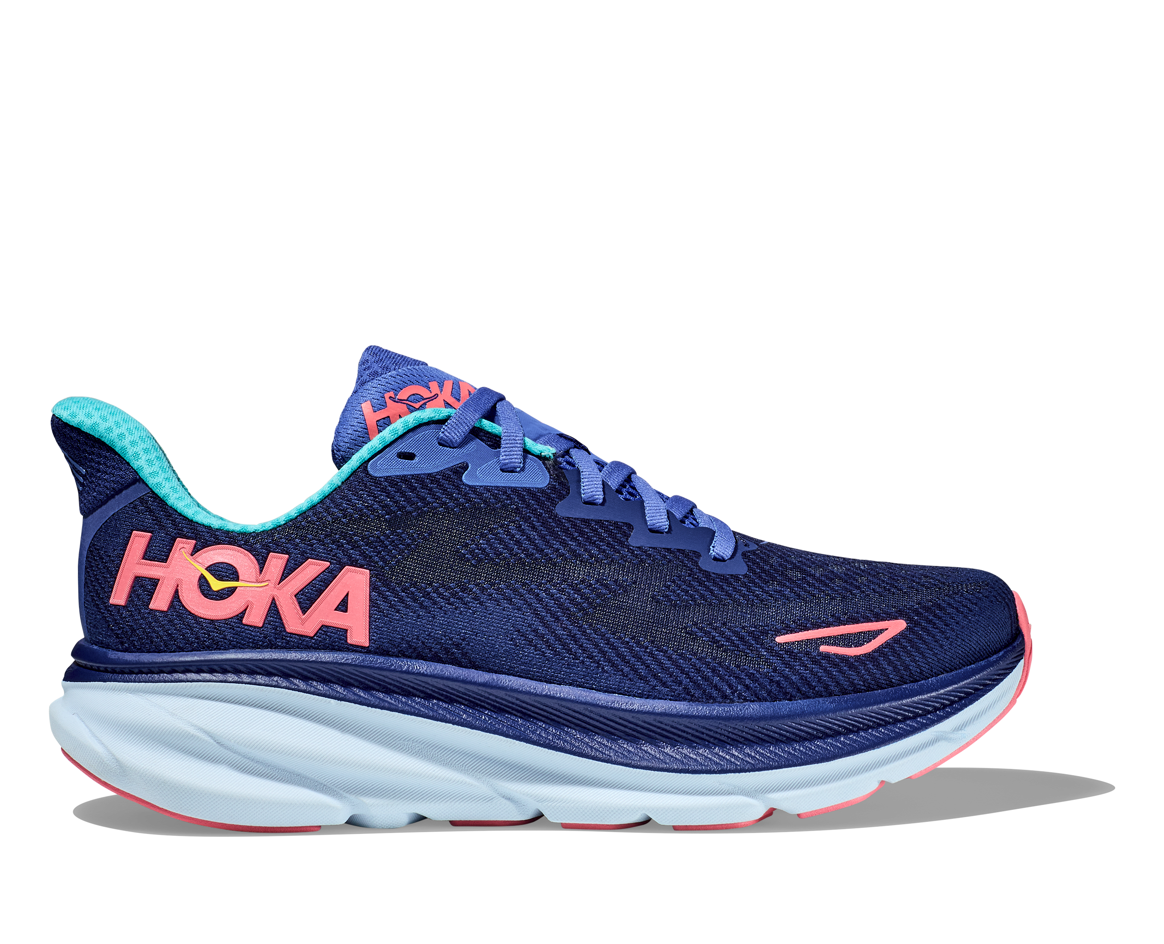 Hoka One One Womens Clifton 9 Bellwether Blue/Ceramic