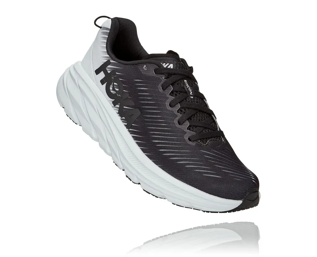 Hoka One One Womens Rincon 3 Black/White