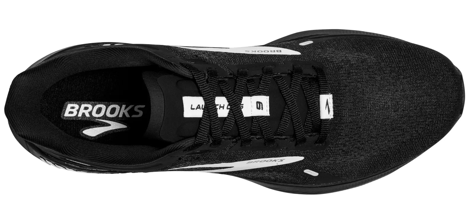 BROOKS Mens Launch GTS 9 Black/White display picture 3