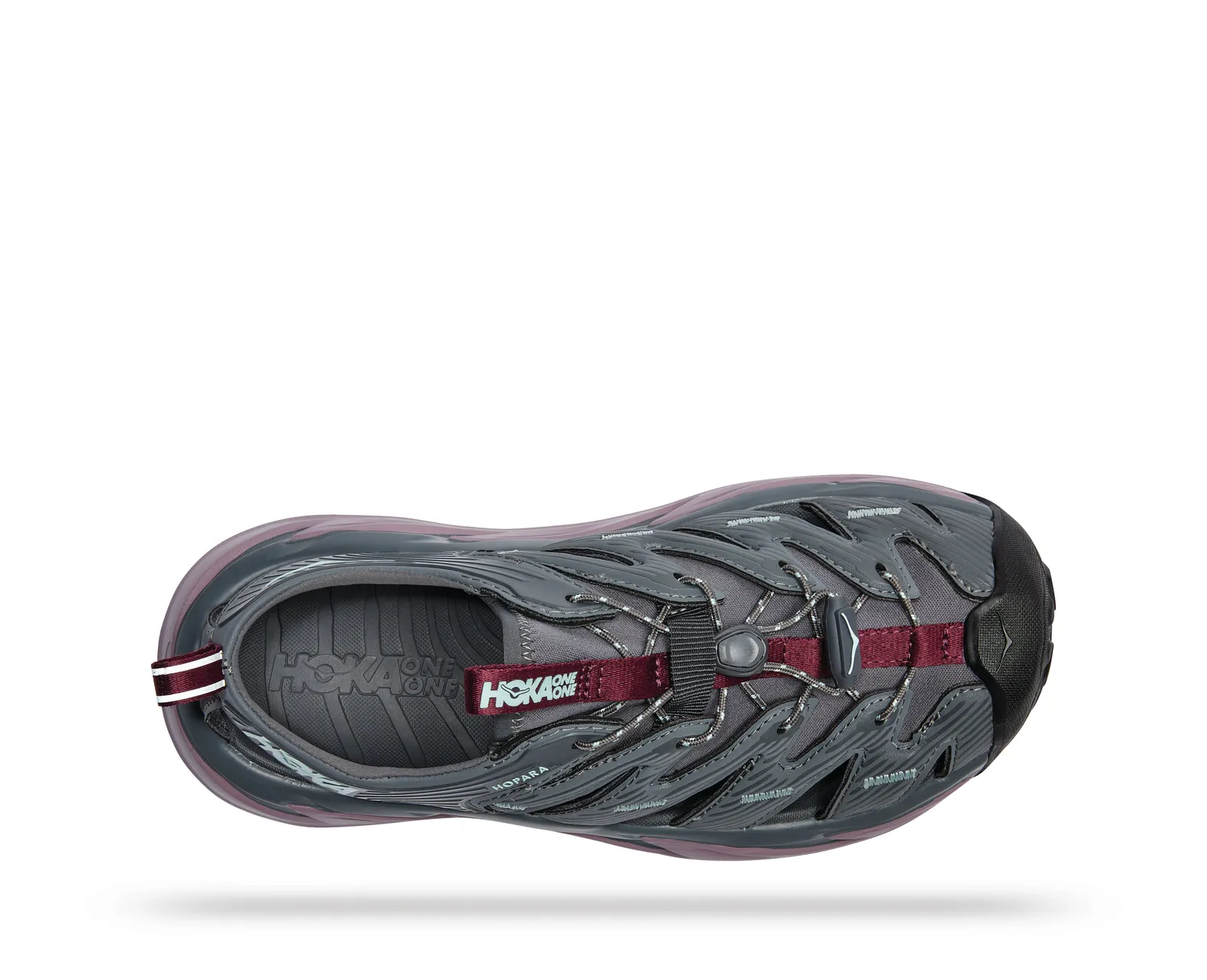 Hoka One One Womens Hopara Castlerock/Elderberry