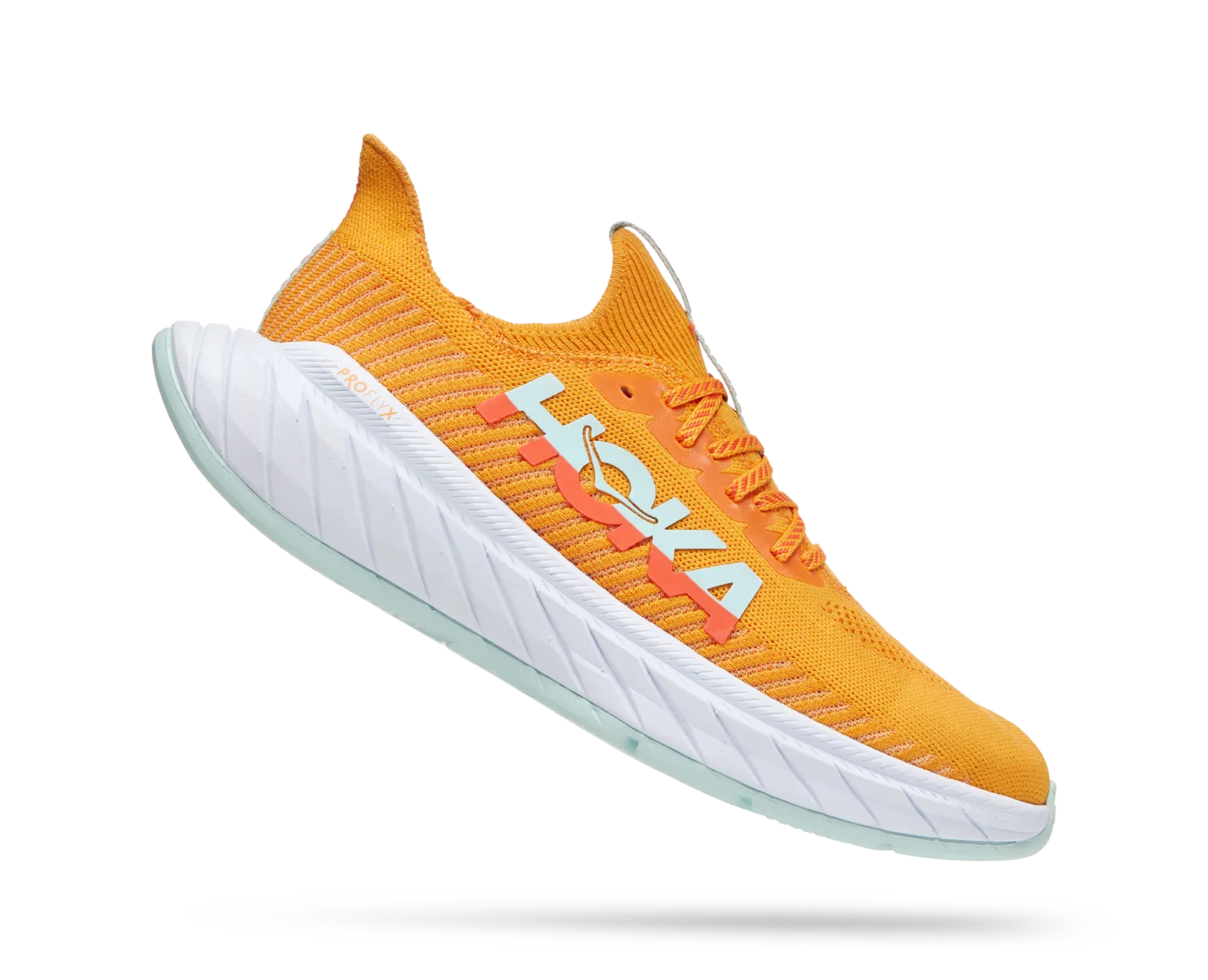 Hoka One One Carbon X3 Radiant Yellow/Camellia Shoes Mens Sizes: 12.5… Hoka One One Carbon X3 Radiant | Mercari main image 4