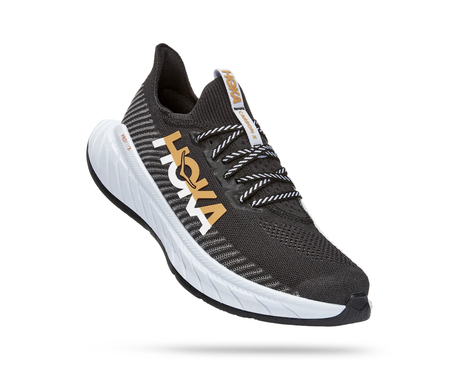 HOKA CARBON X 25.5センチ　新品 Hoka One One Mens Carbon X 3 Black/White