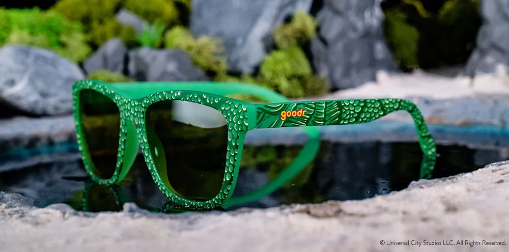 Goodr Black Lagoon Drip Green/Green