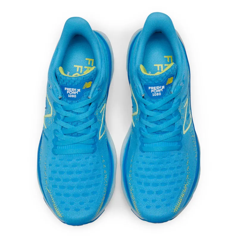 NEW BALANCE Womens Fresh Foam 1080v12 Vibrant Sky/Lemonade/Serene Blue
