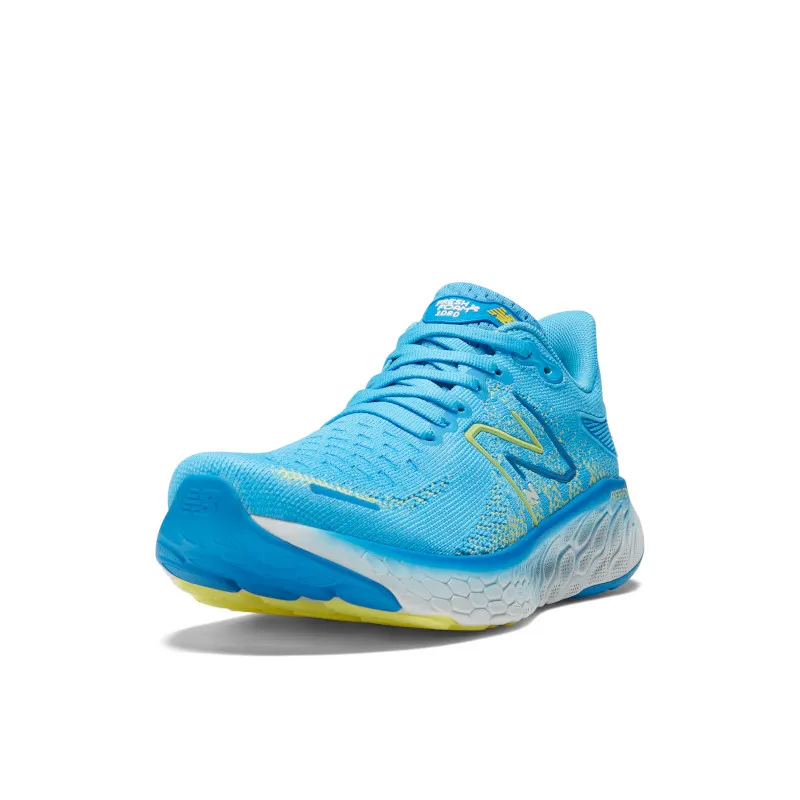 NEW BALANCE Womens Fresh Foam 1080v12 Vibrant Sky/Lemonade/Serene Blue