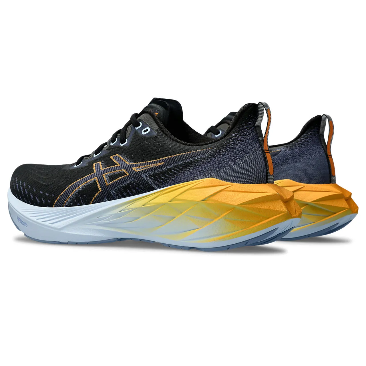 asics(アシックス) メンズ NOVABLAST 4ランニングシューズ ASICS Mens Novablast 4 Black/Thunder Blue